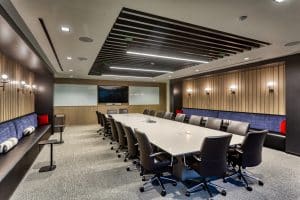 Conference Room at RAM's Financial Partners Credit Union Project